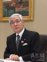 グンゼの児玉和代表取締役社長。 「挑戦・新生・結集」3つのキーワードで 飛躍を目指す