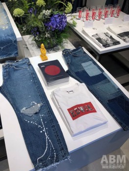 「EDWIN MINAMI HORIE」。 海外向けやショップ限定アイテムも展開