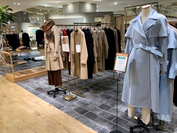 「SANYOCOAT」と「S.ESSENTIALS」の 2ブランドで構成する