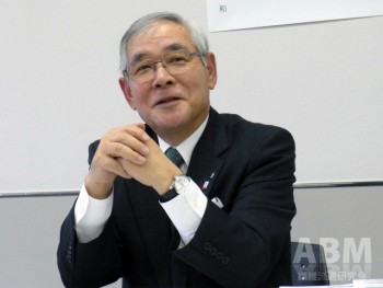 2015年の経営方針を語る グンゼ、児玉和社長