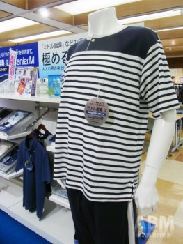 寝装品やポロシャツなどへの採用が期待される「スーパーアニエール<sub>®</sub> M」
