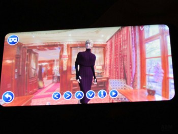 バーチャルショールームアプリで スマートフォンで体験