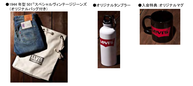 ポイントを貯めるとリーバイスⓇのヴィンテージジーンズが手に入る!!