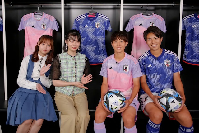 左より、影山優佳さん、莉子さん、植木理子選手、清家貴子選手