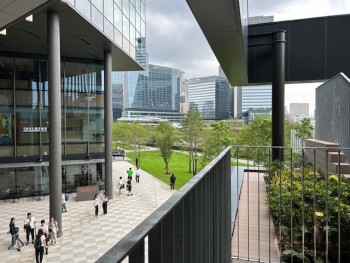 「グラングリーン大阪」。 公園を主体にした新しいコンセプトの商業施設を目指す