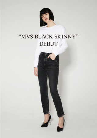 バロック MOUSSY（マウジー）MVS BLACK SKINNY JEANS発売 大人気の ...