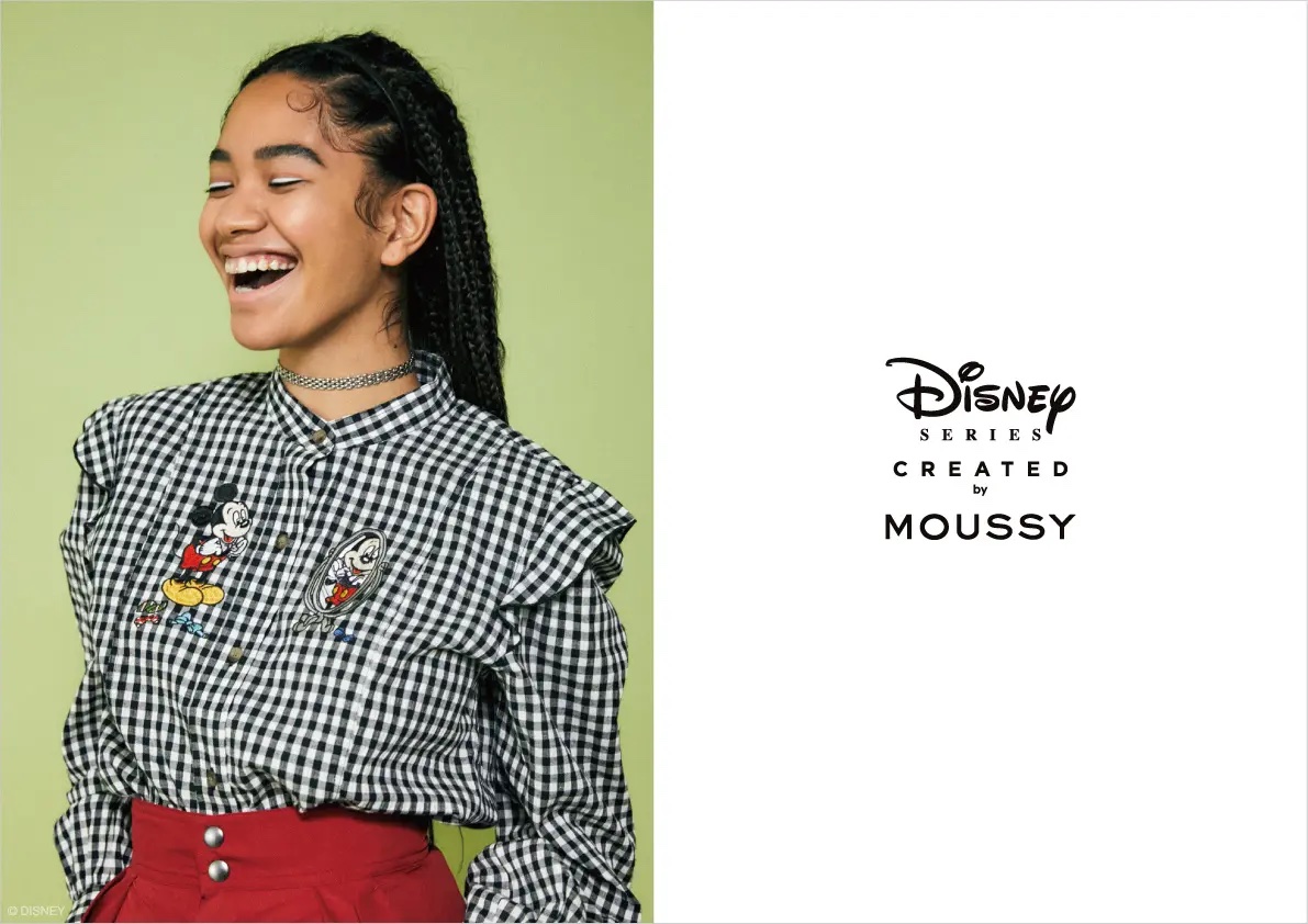 バロック Moussy マウジー スペシャルコレクション Disney Series Created By Moussy 22 Spring Collection発売 本日 Apparel Business Magazine アパレル ビジネス マガジン