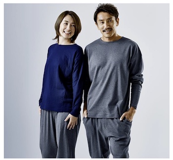 西村氏と菅山氏が監修した  “積極的な休養”の理論を取り入れたウエア 家でも外出先でも、着るだけで疲労軽減!
