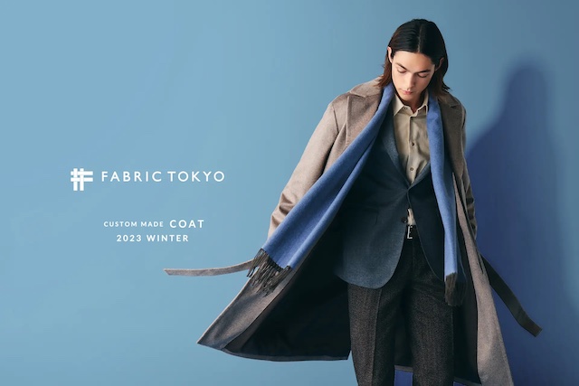 株式会社FABRIC TOKYO FABRIC TOKYOのオーダーコートシリーズが今年も ...