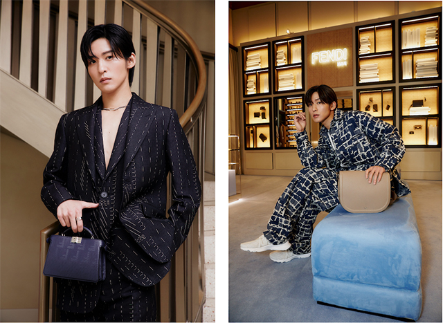 FENDI フェンディ ネイビー セットアップ スーツ ジャケット スカート 