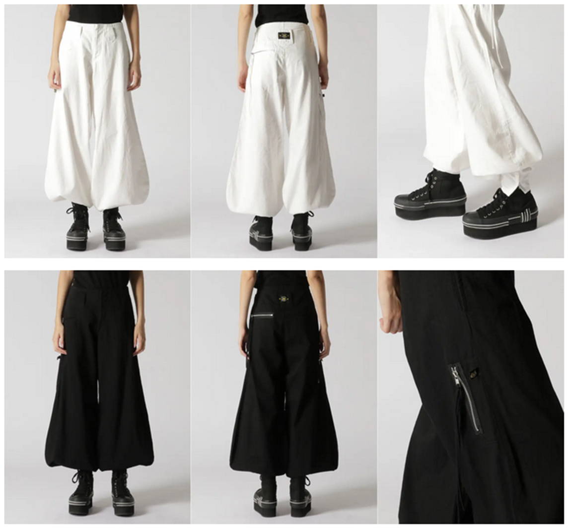 WILDSIDE x ゆるめん MASU_ANGEL HAKAMA PANTS
