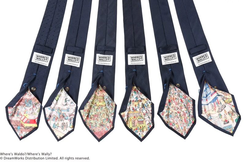 青山商事 「洋服の青山」のネクタイで「ウォーリーをさがせ