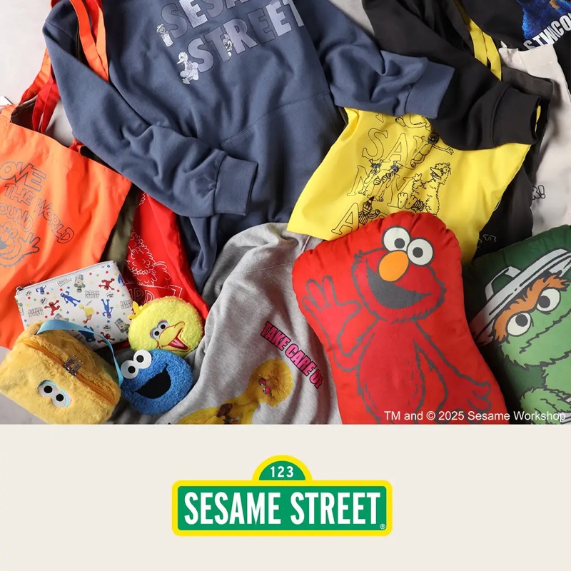 スナイデルホーム【SESAME STREET】LADYS スウェットセットアップ スナイデルホーム【SESAME STREET】LADYS スウェット