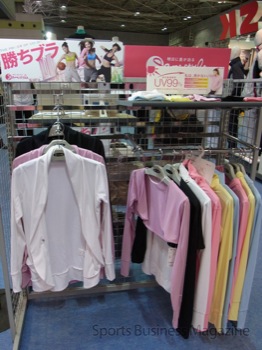 「エバエッジ」採用の紫外線カットウエア