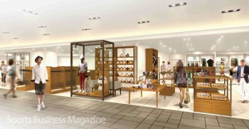 8階「ゴルフ」の売り場完成予想図