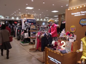 前年を上回る売上推移の 松坂屋名古屋店ゴルフ売り場