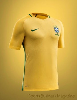 ブラジル代表チームの 新ジャージー