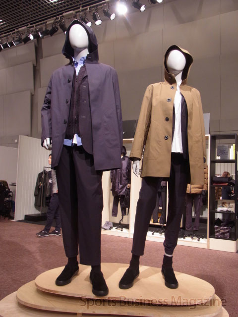 ゴールドウイン アウトドア展 17年秋冬シーズン ザ ノース フェイス カテゴリーを一新 シーンごとに商品を充実 Sports Business Magazine スポーツ ビジネス マガジン