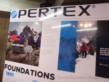 「PERTEX®」はブランドのロゴを リニューアルした