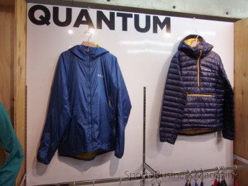 「PERTEX®」。 再編した主力の「QUANTUM」は好評