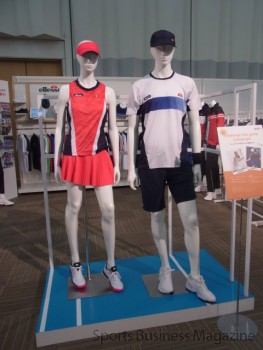 テニスシーンの露出を高めている「エレッセ」