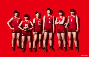 ミズノ、全日本女子のバレーボールチームの 新ユニフォームを発表