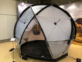 予想を上回る反響の 新しいテント「Geodome4」