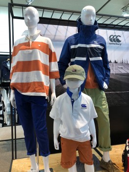 シーズン前半に健闘した「カンタベリー」 (2019年春夏展より)