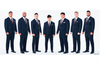 オンワードパーソナルスタイル、 ラグビー日本代表選手にオリジナルスーツを提供