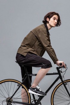 自転車向けの機能性パンツ 「CORDURA®デタッチャブルフィッタブルパンツ」