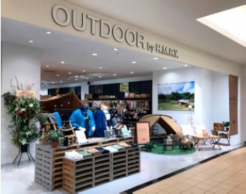 ヒマラヤの2022年8月期第2四半期は 増益基調に （画像は期間限定店舗「OUTDOOR by H.M.R.Y.」）