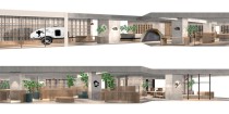 ゴールドウインが今秋、「恵比須ガーデンプレイス」に 新業態を含む複合店舗を出店(完成予想図)