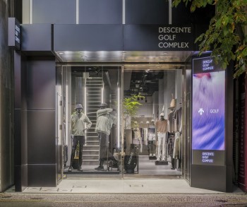 ゴルフの複合業態「DESCENTE GOLF COMPLEX TENJIN」 （デサント ゴルフコンプレックス 天神）