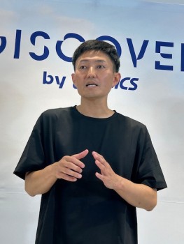 「DISCOVER.by ASICS」は 「運動に興味を持ってもらうための試み」だと話す アシックスジャパンの狩野和也取締役マーケティング統括部長