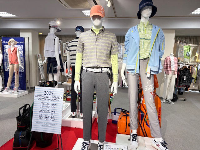 レナウン、ゴルフウエア 「カステルバジャック スポーツ」2027年春夏展